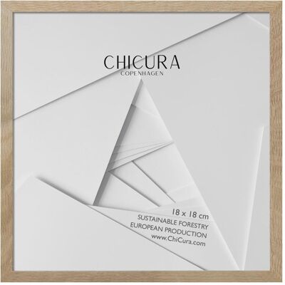ChiCura, Bilderrahmen, Holzrahmen - Antireflektierendes Acryl (18 x 18 cm) ChiCura, Bilderrahmen, Holzrahmen - Antireflektierendes Acryl (18 x 18 cm)
