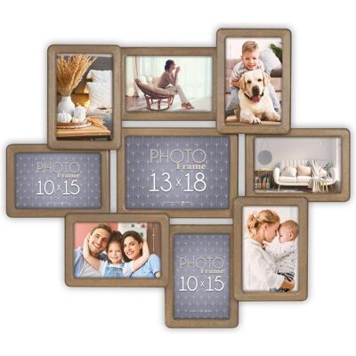 ZEP, Bilderrahmen, Holzgalerie BC997 Digione 8x10x15 + 1x13x18 (10 x 15 cm, 13 x 18 cm) ZEP, Bilderrahmen, Holzgalerie BC997 Digione 8x10x15 + 1x13x18 (10 x 15 cm, 13 x 18 cm)