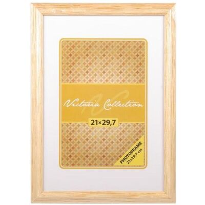 Victoria, Bilderrahmen, Samt 21x29,7, natur (VI2565) (21 x 30 cm, A4) Victoria, Bilderrahmen, Samt 21x29,7, natur (VI2565) (21 x 30 cm, A4)