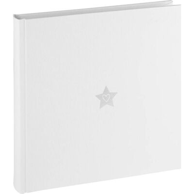Walther, Fotoalbum, My Star weiss 20x20 40 weisse S.Leineneinband FA243WS (20 x 20 cm) Walther, Fotoalbum, My Star weiss 20x20 40 weisse S.Leineneinband FA243WS (20 x 20 cm)
