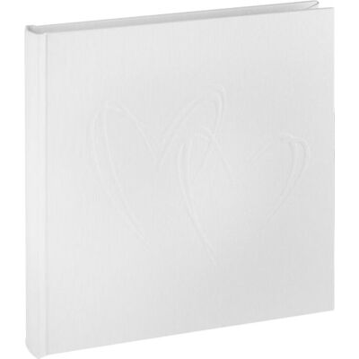 Walther, Fotoalbum, My Heart weiss 20x20 40 weisse S.Leineneinband FA243WH (20 x 20 cm) Walther, Fotoalbum, My Heart weiss 20x20 40 weisse S.Leineneinband FA243WH (20 x 20 cm)