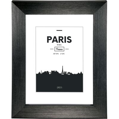 Hama Bilderrahmen, Kunststoffrahmen Paris, Schwarz (10 x 15 cm, 7 x 10 cm) Hama Bilderrahmen, Kunststoffrahmen Paris, Schwarz (10 x 15 cm, 7 x 10 cm)