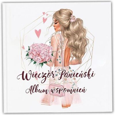 Propaganda, Fotoalbum, Pamiątkowy album na zdjęcia z Wieczoru Panieńskiego (21 x 21 cm) Propaganda, Fotoalbum, Pamiątkowy album na zdjęcia z Wieczoru Panieńskiego (21 x 21 cm)