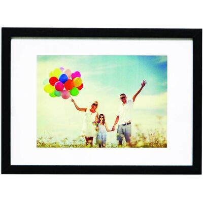 Q-Connect, Bilderrahmen, Rahmen Fotorahmen, A4, 210x297mm, juoda (21 x 29.7 cm) Q-Connect, Bilderrahmen, Rahmen Fotorahmen, A4, 210x297mm, juoda (21 x 29.7 cm)