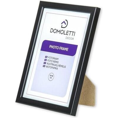 Domoletti, Bilderrahmen, Picture frame, 13 cm x 18 cm, black (13 x 18 cm) Domoletti, Bilderrahmen, Picture frame, 13 cm x 18 cm, black (13 x 18 cm)