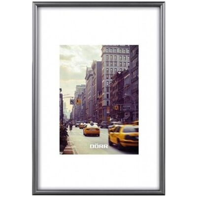 Dörr, Bilderrahmen, Bilderrahmen New York Grau, 13 x 18 cm (14 x 19 cm) Dörr, Bilderrahmen, Bilderrahmen New York Grau, 13 x 18 cm (14 x 19 cm)