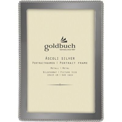 Goldbuch, Bilderrahmen, Ascoli 10x15 Metallrahmen 980312 (10 x 15 cm) Goldbuch, Bilderrahmen, Ascoli 10x15 Metallrahmen 980312 (10 x 15 cm)