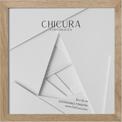 ChiCura, Bilderrahmen, Holzrahmen - Antireflektierendes Acryl (22 x 22 cm) ChiCura, Bilderrahmen, Holzrahmen - Antireflektierendes Acryl (22 x 22 cm)