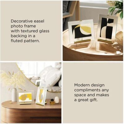 Umbra, Bilderrahmen, Flute Bilderrahmen aus Glas (10 x 15 cm, 13 x 18 cm, 20 x 25 cm) Umbra, Bilderrahmen, Flute Bilderrahmen aus Glas (10 x 15 cm, 13 x 18 cm, 20 x 25 cm)
