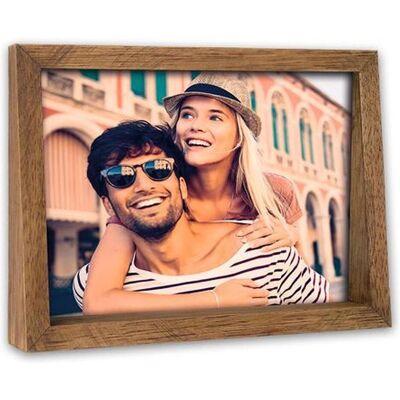 Zep Braune Horizontale Fotolijst 10x15 cm - Fotolijst Zep Braune Horizontale Fotolijst 10x15 cm - Fotolijst