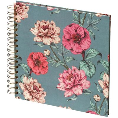 Rössler, Fotoalbum, Wire-O-Fotoalbum. Valentina Floral 60/230x230 mm, offwhite (23 x 23 cm) Rössler, Fotoalbum, Wire-O-Fotoalbum. Valentina Floral 60/230x230 mm, offwhite (23 x 23 cm)