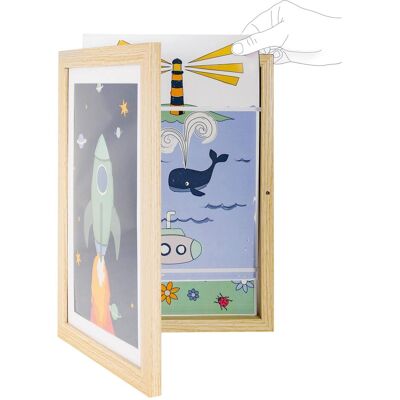 Copenhagen, Bilderrahmen, Vanilla - Gallery Frame - Wood - 25,3 x 34 x 4 cm (A4) Copenhagen, Bilderrahmen, Vanilla - Gallery Frame - Wood - 25,3 x 34 x 4 cm (A4)