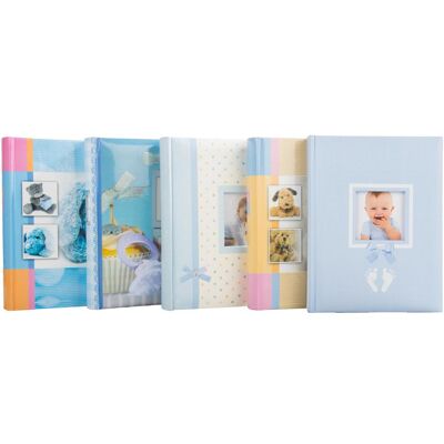 Poldom, Fotoalbum, Album BB 10x15 / 200M Baby Mix, blue Poldom, Fotoalbum, Album BB 10x15 / 200M Baby Mix, blue