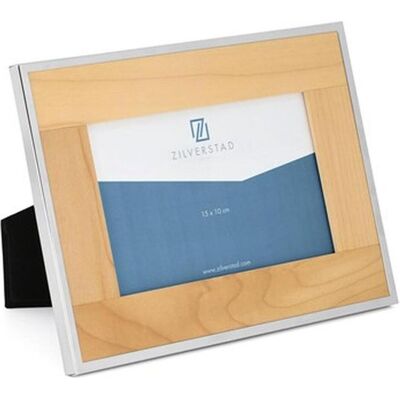 Zilverstad, Bilderrahmen, Photo Frame Orlãans 10x15 cm Wood w/ Silver (10 x 15 cm) Zilverstad, Bilderrahmen, Photo Frame Orlãans 10x15 cm Wood w/ Silver (10 x 15 cm)
