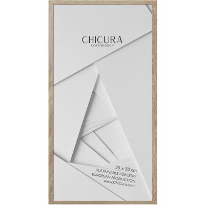 ChiCura, Bilderrahmen, Holzrahmen - Glas (25 x 50 cm) ChiCura, Bilderrahmen, Holzrahmen - Glas (25 x 50 cm)