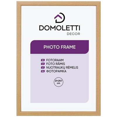 Domoletti, Bilderrahmen, Picture frame, 21 cm x 29.7 cm, birch Domoletti, Bilderrahmen, Picture frame, 21 cm x 29.7 cm, birch
