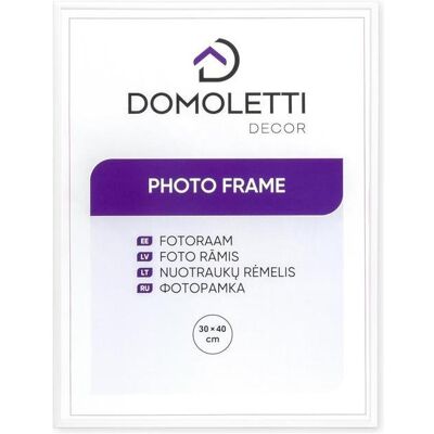 Domoletti, Bilderrahmen, Picture frame, 30 cm x 40 cm, white Domoletti, Bilderrahmen, Picture frame, 30 cm x 40 cm, white