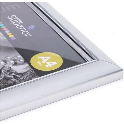 Seco, Bilderrahmen, Rahmen SVA4CERT Silber (A4) Seco, Bilderrahmen, Rahmen SVA4CERT Silber (A4)