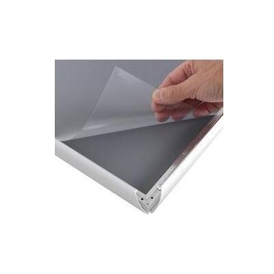 Europel, Bilderrahmen, Plakatrahmen Economy, DIN B2, 25 mm, silber eloxiert aus eloxiertem Aluminium, abgerundetes Rahmenp Europel, Bilderrahmen, Plakatrahmen Economy, DIN B2, 25 mm, silber eloxiert aus eloxiertem Aluminium, abgerundetes Rahmenp