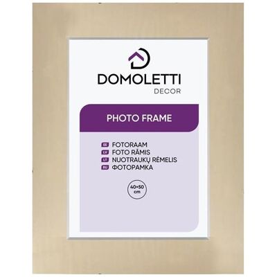 Domoletti, Bilderrahmen, Picture frame, 50 cm x 70 cm, transparent Domoletti, Bilderrahmen, Picture frame, 50 cm x 70 cm, transparent