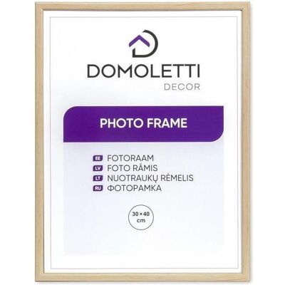 Domoletti, Bilderrahmen, FRAME AURA 30X40CM BIRCH Domoletti, Bilderrahmen, FRAME AURA 30X40CM BIRCH