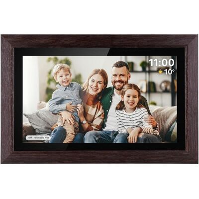 Kruger&Matz 15,6-Zoll IPS Touch Wi-Fi Digitale Bilderrahmen - Kastanienbraun Kruger&Matz 15,6-Zoll IPS Touch Wi-Fi Digitale Bilderrahmen - Kastanienbraun