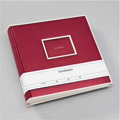 Semikolon, Fotoalbum, Jumbo Album 351097 burgundy Semikolon, Fotoalbum, Jumbo Album 351097 burgundy