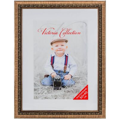 Victoria, Bilderrahmen, Picture frame Seoul 30x40, gold (1303332) Victoria, Bilderrahmen, Picture frame Seoul 30x40, gold (1303332)