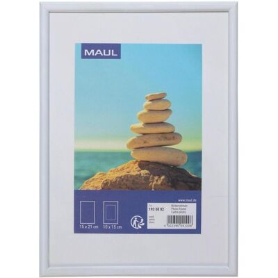 Maul, Bilderrahmen, 1935002 Bilder Wechselrahmen Papierformat: 15 x 21 cm Weiss (15 x 21 cm) Maul, Bilderrahmen, 1935002 Bilder Wechselrahmen Papierformat: 15 x 21 cm Weiss (15 x 21 cm)