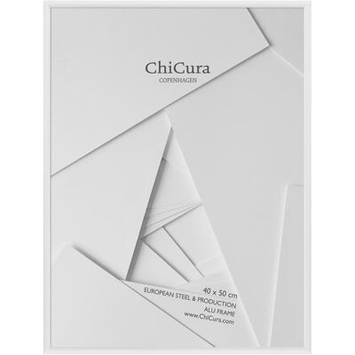 ChiCura, Bilderrahmen, Alu Rahmen - Glas (40 x 50 cm) ChiCura, Bilderrahmen, Alu Rahmen - Glas (40 x 50 cm)