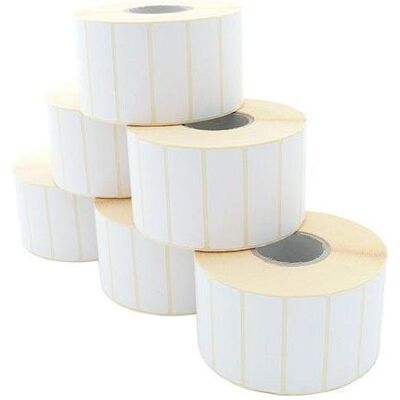ARTDEV, Etikettenrolle, Etikettenrolle - Thermotransfer, 60 x 20mm, D110mm, Kern 40, 2600 Etiketten/Rolle, ablösbar (60 mm) ARTDEV, Etikettenrolle, Etikettenrolle - Thermotransfer, 60 x 20mm, D110mm, Kern 40, 2600 Etiketten/Rolle, ablösbar (60 mm)