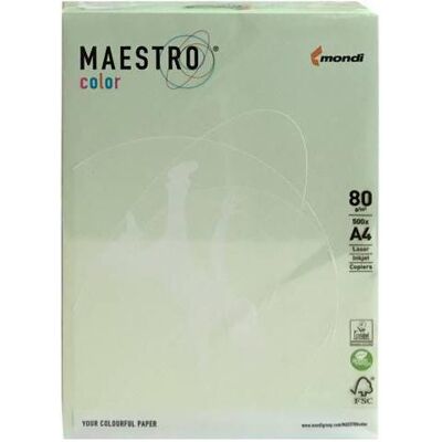 Igepa, Kopierpapier, Kopa A4/500 80g grün Maestro Pastell (A4, 80 g/m²) Igepa, Kopierpapier, Kopa A4/500 80g grün Maestro Pastell (A4, 80 g/m²)