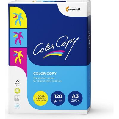 Monti, Kopierpapier, Color Copy (A3, 250 Blätter, 120 g/m²) Monti, Kopierpapier, Color Copy (A3, 250 Blätter, 120 g/m²)