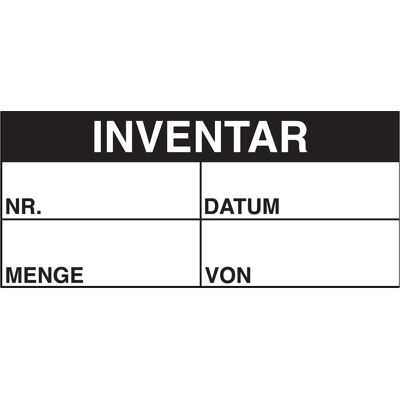 Brady, Etikettenrolle, B-500, BESCHRIFTBARE Inventar-Etiketten, Vinylgewebe, Schwarz auf weiss, 38 x 16 mm, Beschrif Brady, Etikettenrolle, B-500, BESCHRIFTBARE Inventar-Etiketten, Vinylgewebe, Schwarz auf weiss, 38 x 16 mm, Beschrif