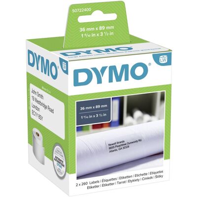 Dymo Etikettenrolle, S0722400 (36 mm) Dymo Etikettenrolle, S0722400 (36 mm)