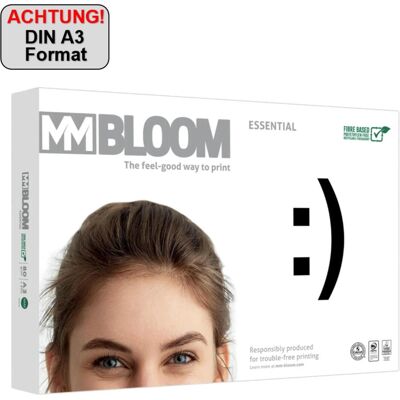 MM Bloom - Kopierpapier Essential - Weiß - A3 - Kopierpapier MM Bloom - Kopierpapier Essential - Weiß - A3 - Kopierpapier
