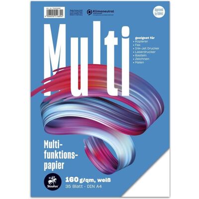 Staufen, Kopierpapier, Multifunktionspapier 7X PLUS (A4, 35 Blätter, 160 g/m²) Staufen, Kopierpapier, Multifunktionspapier 7X PLUS (A4, 35 Blätter, 160 g/m²)