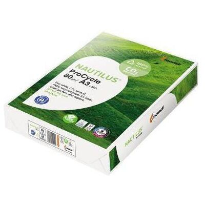 NAUTILUS Recyclingpapier ProCycle - Weiß - DIN A4 - 80 g/m² NAUTILUS Recyclingpapier ProCycle - Weiß - DIN A4 - 80 g/m²
