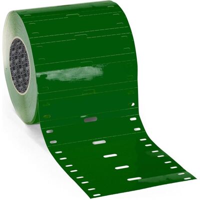 Brady, Etikettenrolle, THT-7515-7598-GN, Polyester, Grün, glänzend, 75.00 x 15.00 mm, nicht klebend (1000 M.) Brady, Etikettenrolle, THT-7515-7598-GN, Polyester, Grün, glänzend, 75.00 x 15.00 mm, nicht klebend (1000 M.)