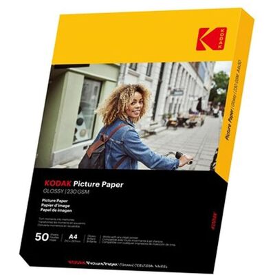 Kodak 9891267 - Fotopapier Hochglanz A4 - 50 Blatt Kodak 9891267 - Fotopapier Hochglanz A4 - 50 Blatt