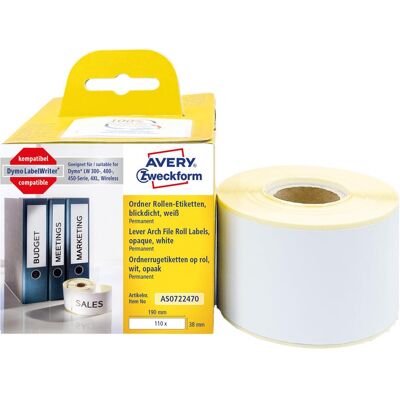Avery Etikettenrolle, Rollenetiketten Avery Etikettenrolle, Rollenetiketten