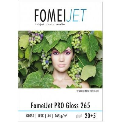 Fomei PRO Gloss A4 / 20+5 pages 265g/m2 (EY5206) (265 g/m², A4, 25 Stk.), Fotopapier Fomei PRO Gloss A4 / 20+5 pages 265g/m2 (EY5206) (265 g/m², A4, 25 Stk.), Fotopapier