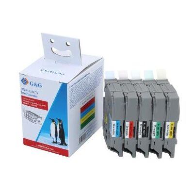 G&G Etikettenband-Set - Mehrfarbig - 12 mm 8 m G&G Etikettenband-Set - Mehrfarbig - 12 mm 8 m