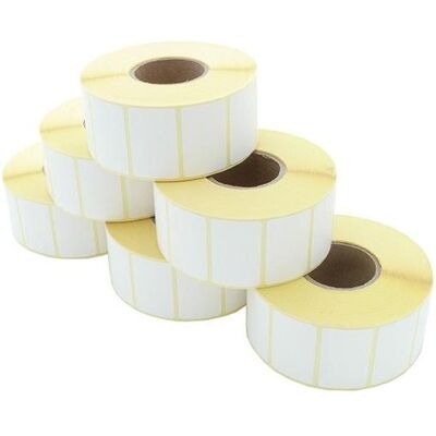 ARTDEV, Etikettenrolle, Etikettenrolle - Thermodirekt, 40 x 25mm, D100mm, Kern 40mm, 1650 Etiketten/Rolle, ablösbar (40 mm) ARTDEV, Etikettenrolle, Etikettenrolle - Thermodirekt, 40 x 25mm, D100mm, Kern 40mm, 1650 Etiketten/Rolle, ablösbar (40 mm)