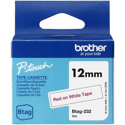 Brother Beschriftungsband, Btag-232 Label-Making Tape Brother Beschriftungsband, Btag-232 Label-Making Tape