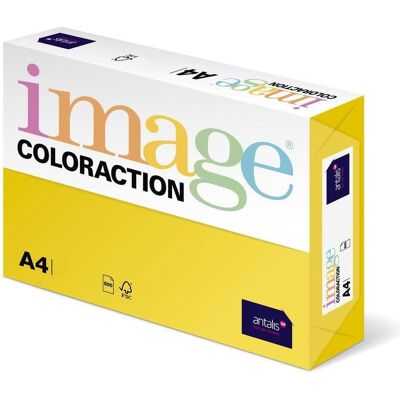 Image, Kopierpapier, Kopierpapier COLORACTION 120g/m² kanariengelb DIN A4 250 Blatt (A4, 250 Blätter, 120 g/m²) Image, Kopierpapier, Kopierpapier COLORACTION 120g/m² kanariengelb DIN A4 250 Blatt (A4, 250 Blätter, 120 g/m²)