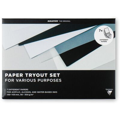 Molotow, Kopierpapier, Zeichenpapier Papier Umschlag Set A6 Complete Molotow, Kopierpapier, Zeichenpapier Papier Umschlag Set A6 Complete