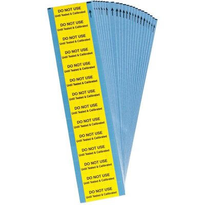 Brady, Etikettenrolle, WO-51-PK, B-500, BESCHRIFTBARE Etiketten, Vinylgewebe, Schwarz auf Gelb, 38.00 x 15.88 mm, B Brady, Etikettenrolle, WO-51-PK, B-500, BESCHRIFTBARE Etiketten, Vinylgewebe, Schwarz auf Gelb, 38.00 x 15.88 mm, B
