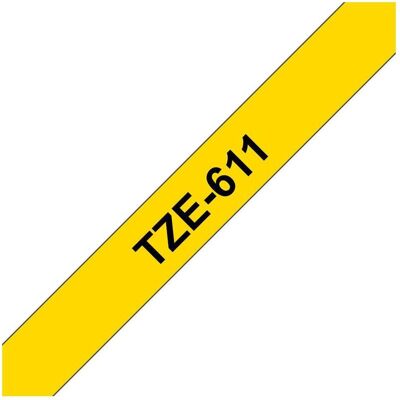 Brother Beschriftungsband, Tze611 Label-Making Tape Tz Brother Beschriftungsband, Tze611 Label-Making Tape Tz