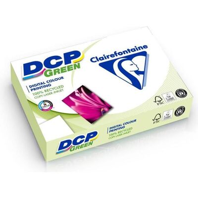 Clairefontaine, Kopierpapier, Farblaserpapier DCP Green A4, 200 g/m2, weiss, Pack à 250 Blatt (A4, 250 Blätter, 200 g/m²) Clairefontaine, Kopierpapier, Farblaserpapier DCP Green A4, 200 g/m2, weiss, Pack à 250 Blatt (A4, 250 Blätter, 200 g/m²)